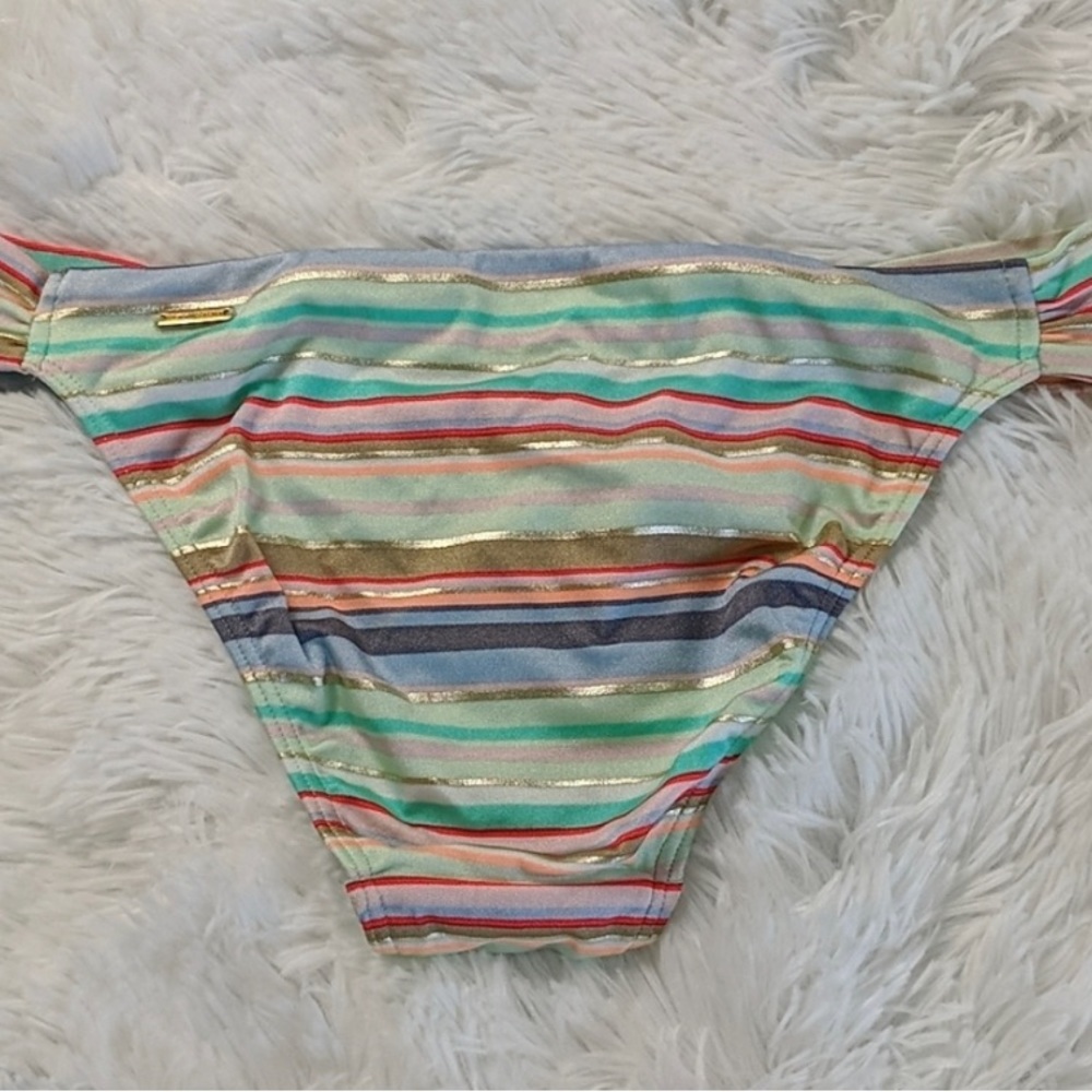 Victoria's Secret striped bandeau padded bikini - Picture 6 of 7